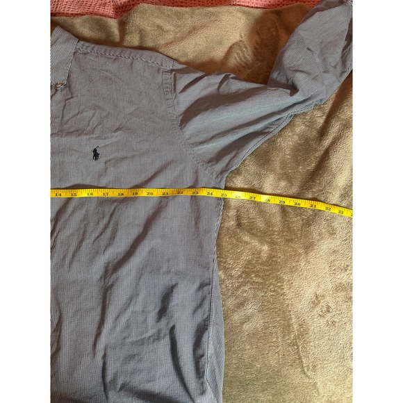 Men’s‎ Ralph Lauren Long Sleeve Size Medium Button Up.  See Details - Picture 6 of 7